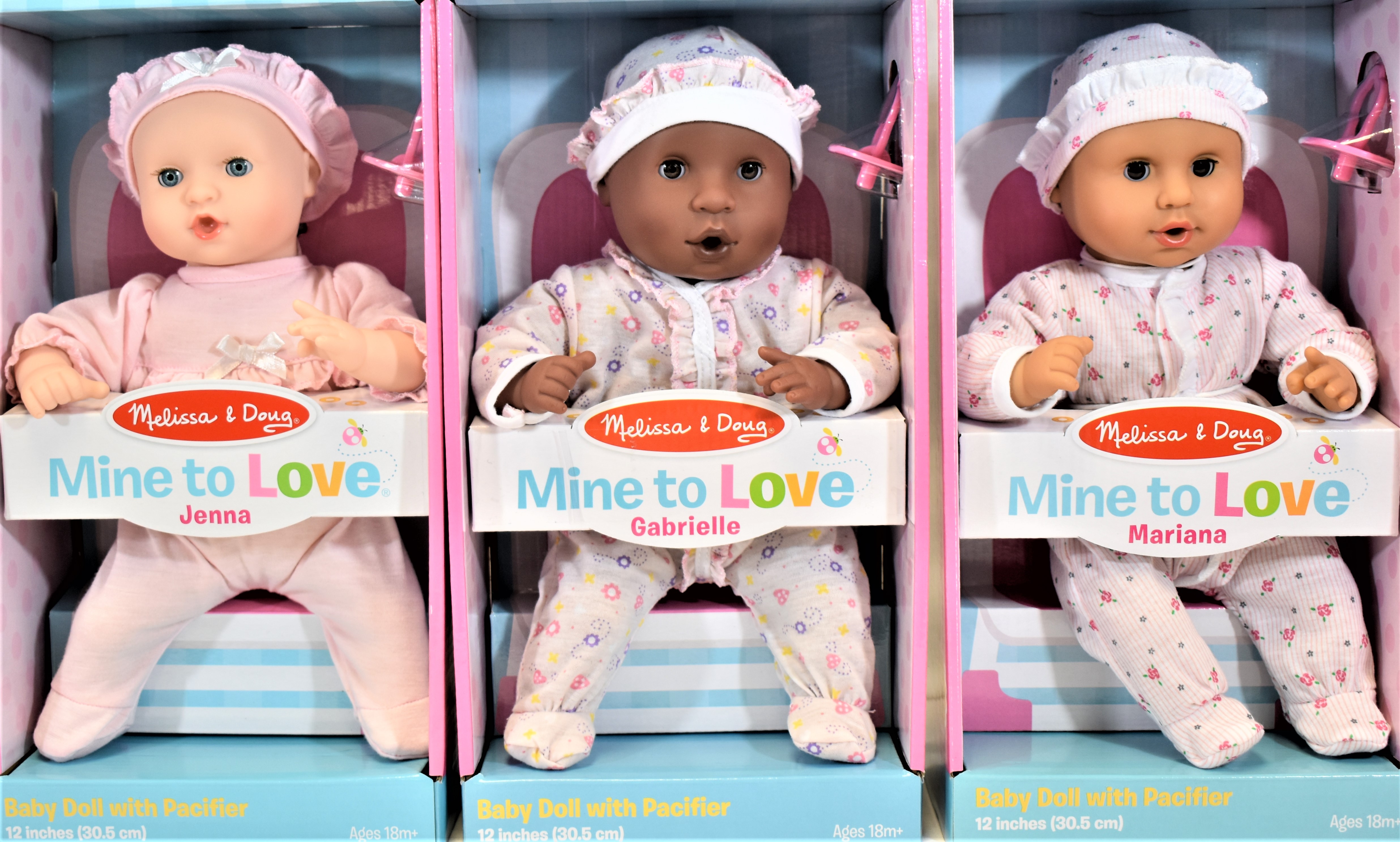 Melissa and doug baby sales doll