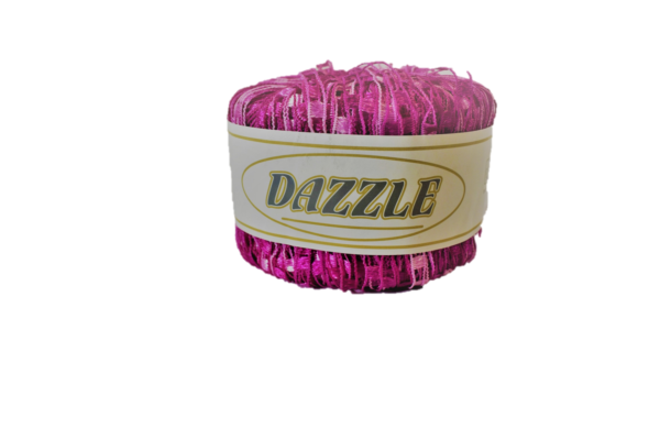 Dazzle Nylon Yarn, Pink Plus