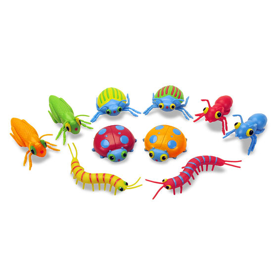 1 DOZEN 11.0" STRETCH BUG EYED TOY CENTIPEDE party favors insects animals